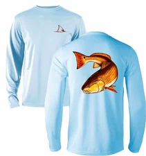 Long Sleeve Microfiber Fishing Boating UPF Sun Protection Shirt