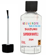 2 Zqh Touch Up Piant For Suzuki Superior White