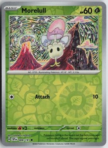 Morelull 008/191 Reverse Holo Surging Sparks