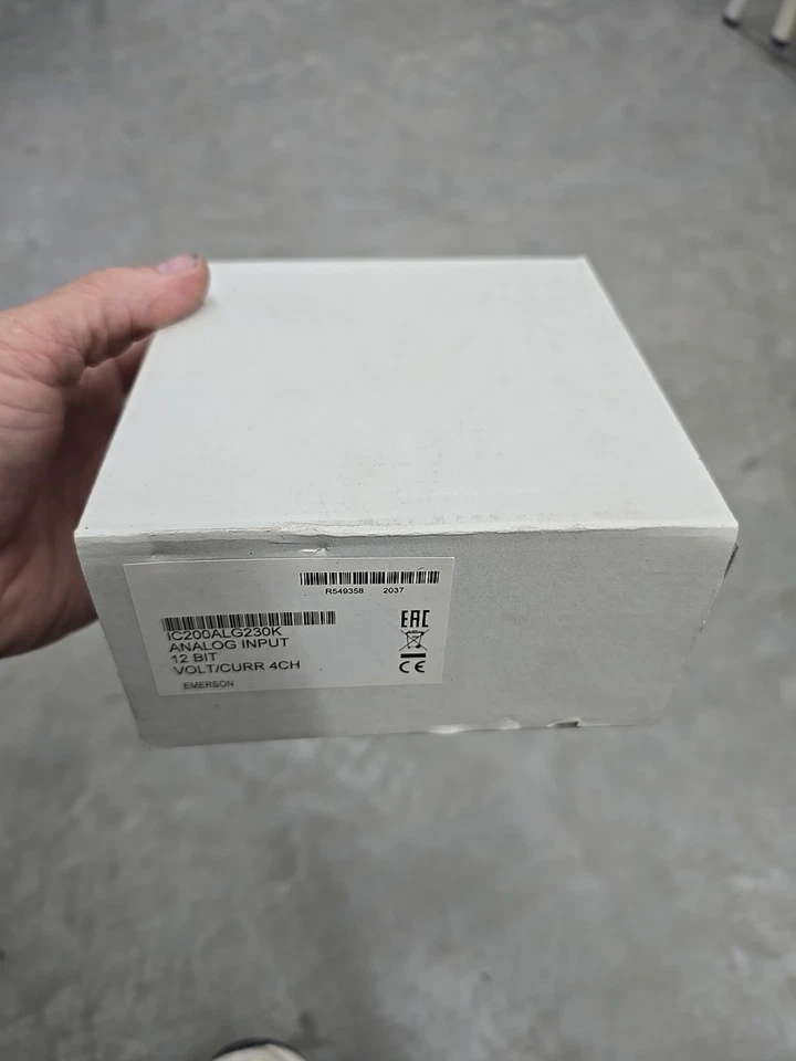 EMERSON IC200ALG230K ANALOG INPUT 12 BIT VOLT/ CURRENT 4CH never opened. (518) - Image 2 of 2