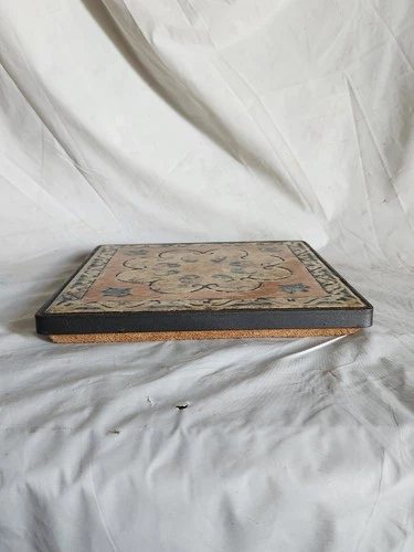 Vintage Mirasol Ceramic Tile Trivet Cork Back Italian Art Hot Plate Monterey CA image 8