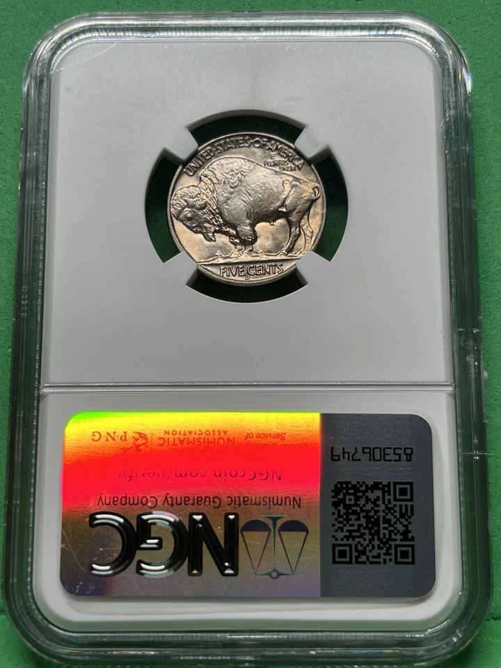 1938 D BUFFALO 5C MS 66 - Image 2 of 2