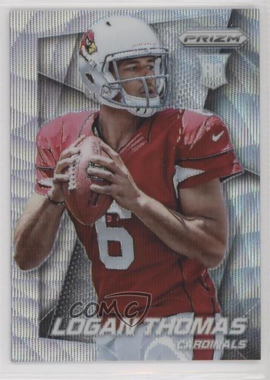 2014 Panini Prizm Light Blue Wave Prizm 58/99 Logan Thomas #258 0wg1