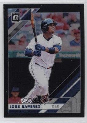 2019 Panini Donruss Optic Black Prizm 12/25 Jose Ramirez #107 4g8
