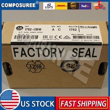 New Factory Sealed AB 1762-OB16 SSER A 24VDC MicroLogix Output Module 1762OB16