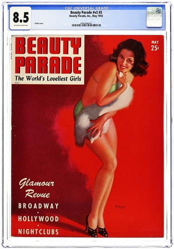 Beauté Parade Revue Vol. 2 #3 Cgc 8.5 1943 4581696001 - Photo 1 sur 3