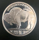 2015 1 oz .999 Silver Buffalo Round - 8 rounds total