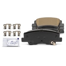 4x Rear Ceramic Brake Pads w/ Hardware for Hyundai Sonata 2020-2025 Tucson Kia
