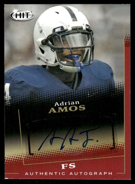 2015 SAGE HIT Autogramme Adrian Amos Auto Penn State Nittany Lions #A104