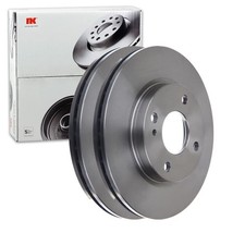 2X NK BREMSSCHEIBEN 258mm BELÜFTET VORNE PASSEND FÜR FORD FIESTA KA+ | 202580