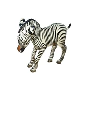 Zebra Figure 4” Long Hard Resin-one Spot On Back See Picture