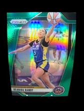 2024 Panini Prizm WNBA - Dearica Hamby #19 Green Prizm CB 11-6