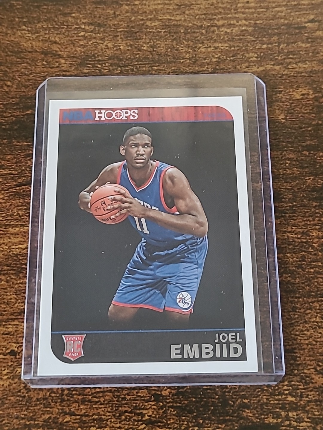 Joel Embiid 2014-15 Panini NBA Hoops Rookie Card #263 RC Sixers 76ers