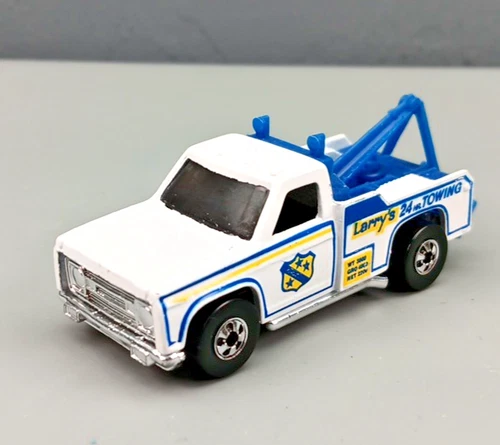 Vintage 1974 Hot Wheels Larry's 24 HR Ramblin' Wrecker Tow Truck BW HK