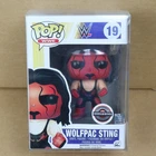 Funko Pop WWE Wolfpac Sting 19 Gamestop Exclusive w/ Protective Case