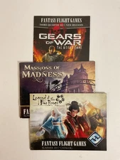 Lot of Fantasy Flight Games Catalogs Gears of War Mansions of Madness L5R 2016-2