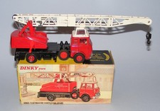 DINKY #970 BEDFORD TK JONES FLEETMASTER CRANE TRUCK ORIGINAL VINTAGE 1960s BOXED