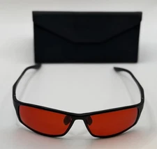 TrueDark Twilight Blue Light Red Lenses Glasses With Black Frames Nice Condition