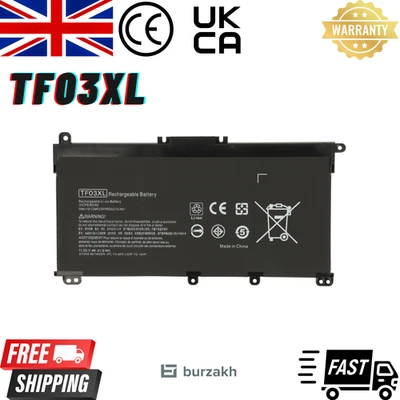 TF03XL Battery for HP 14-BP000 Series Pavilion 41Wh Replacement - Image 1 of 4
