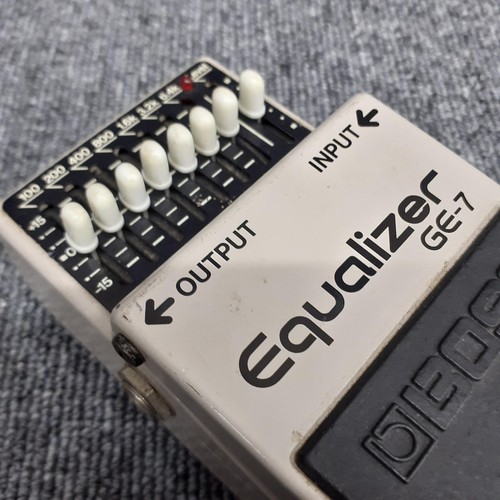 Bose GE-7 Graphic Equalizer Analog Audio Effects Unit Used Japan - Picture 9 of 9