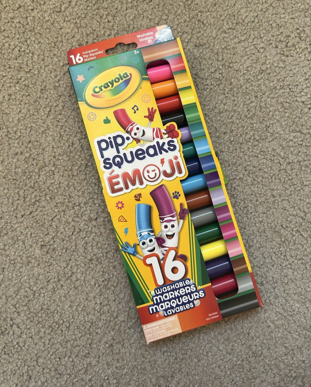 16 Count Nontoxic 3+ New