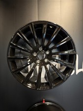 19” MERCEDES TURBINE STYLE GLOSS BLACK 19X8.5 5X112 ET43 19X9.5 ET54 66.6 WHEELS