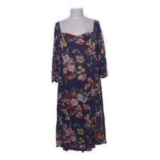 ASOS Curve, Kleid, Größe: 52, Blau/Mehrfarbig, Blumen, Damen #EIK