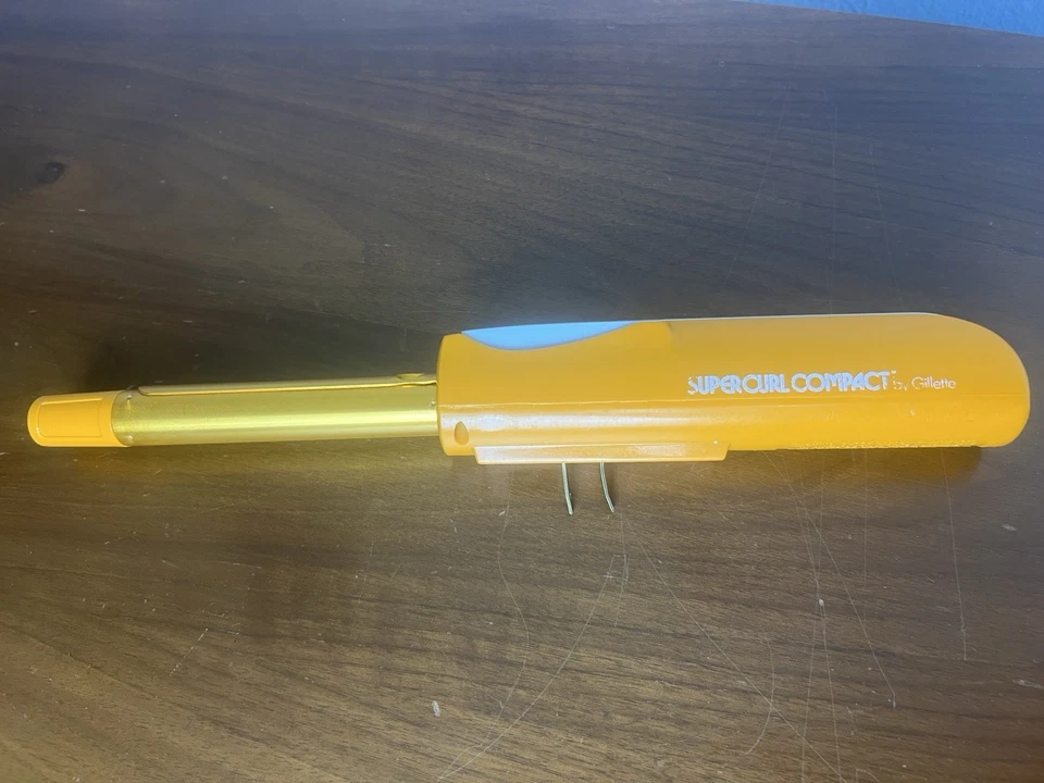 Rizador portátil compacto Super Curl de colección modelo 933 probado funcionando Foto 2 de 4