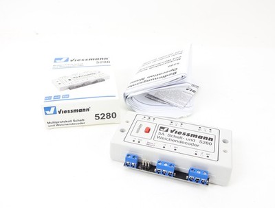 Viessmann 5280 Multiprotokoll-Decoder Weichendecoder Schaltdecoder