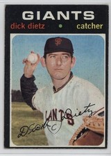 1971 Topps Dick Dietz #545 9cx