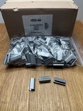  Qty.200 Pac Strapping 1/2" Wide HSS-4A Serrated Polyester Strapping Seals