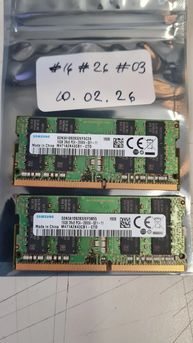 Samsung DDR4-2666 Computer RAM for sale | eBay