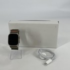 Apple Watch (Ultra) 49mm Titanium w/ Green Fabric Loop (LTE) - Excellent Cond.