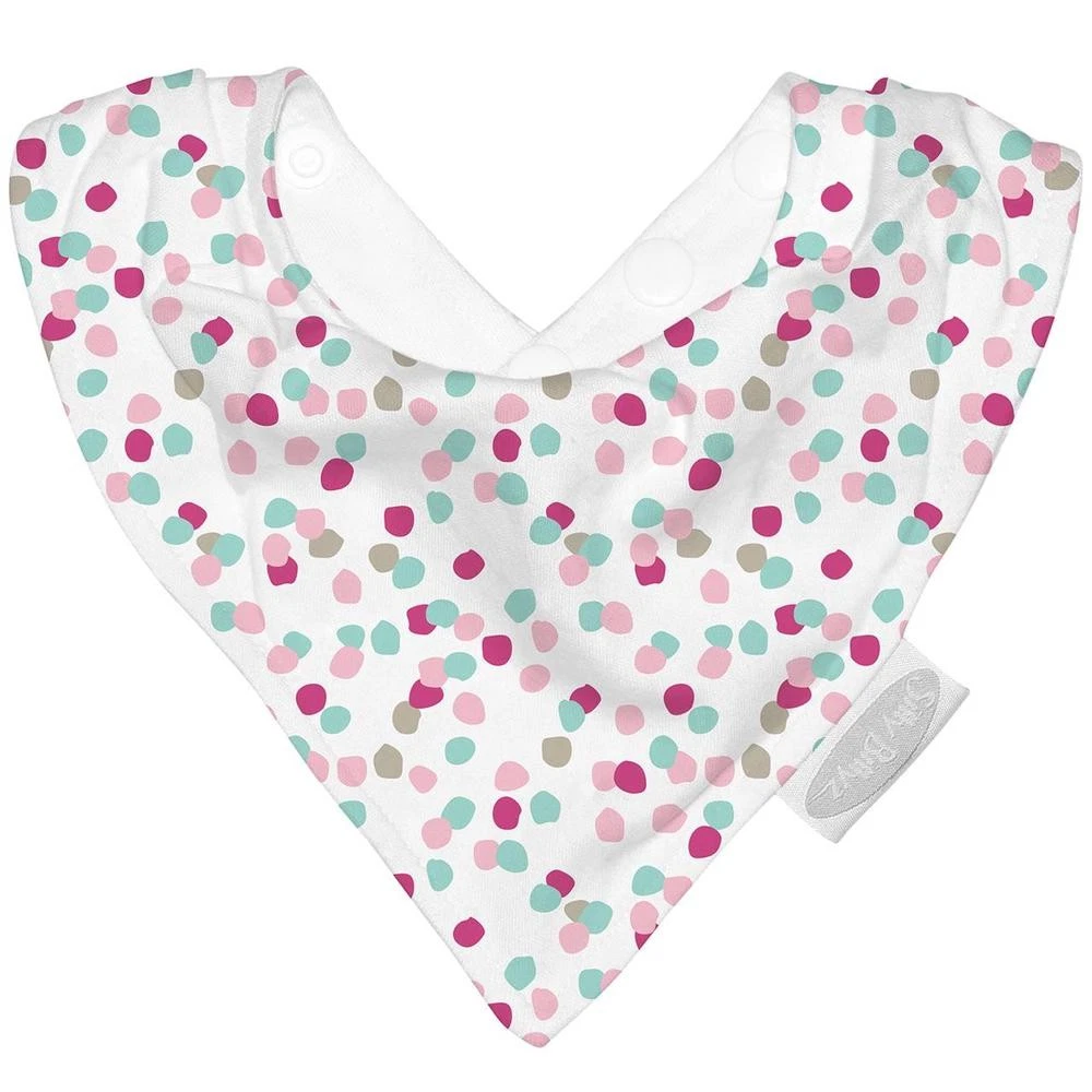 Silly Billyz Jersey Bandana Bib (Confetti)