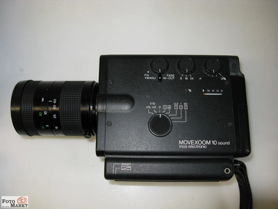 Agfa S-8 Filmkamera Movexoom 10 Zoom-Objektiv Variostar 1,8/6-60 mm lens Super-8 - Bild 2 von 4