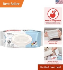 Convenient Simply Clean Unscented Baby Wipes - 64 Count for On-the-Go Families