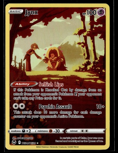 Pokemon TCG SWSH12: Silver Tempest Trainer Gallery #TG04/TG30 Jynx