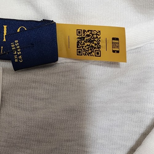 Polo Ralph Lauren neuf sans bouton polo poche coton lin homme 3XB 138 $ neuf avec étiquette - Photo 7/11