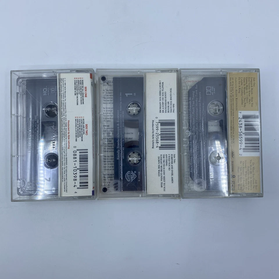 Lot of 3 Country Music Cassette Tapes - Garth Brooks, Randy Travis, George Jones - Image 2 of 4