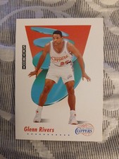 1991-92 Skybox Glenn Doc Rivers Basketball card #631 Los Angeles Clippers HOF NM