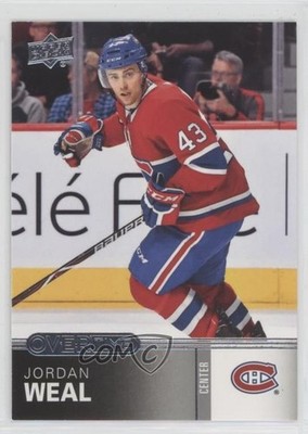 2019-20 Upper Deck Overtime Jordan Weal #127 1dm1