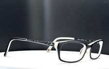 VTG ANNE KLEIN AK5027 001 BLACK Womens Rectangle Eyeglasses FRAMES ONLY
