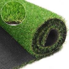 Weidear Artificial Turf Grass 4 ft x 6 ft, Realistic Fake Rug Green 