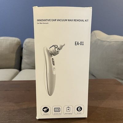 Innovative Ear Wax Removal Vacuum Kit 6 Gears EA-01 For Adults/Kids