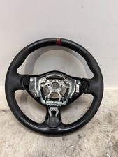 2014 Nissan Juke Nismo Rs Oem Steering Wheel Assembly Suede Leather Red Stripe 2014 Nissan Juke Nismo Rs Oem Steering Wheel Assembly Suede Leather Red Stripe
