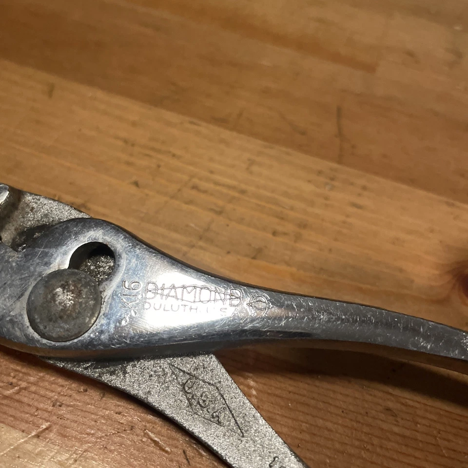 "Par de alicates de junta deslizante de diamante K16 y ranura de aleación de diamante 6,5"" EE. UU. Foto 2 de 4