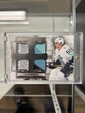 2022-23 The Cup Shane Wright The Cup Foundations  Rookie 1/2 Tag Patch F-SW