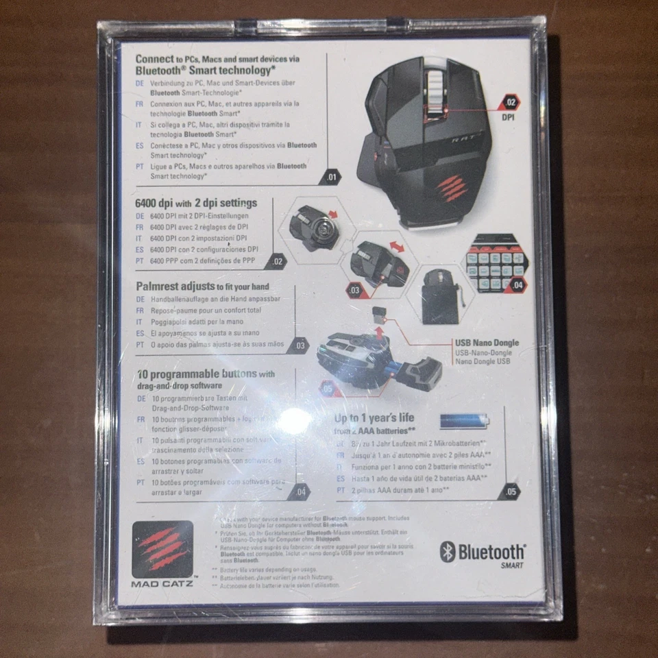 MAD CATZ R.A.T. Беспроводная игровая мышь M - Изображение 2 из 3