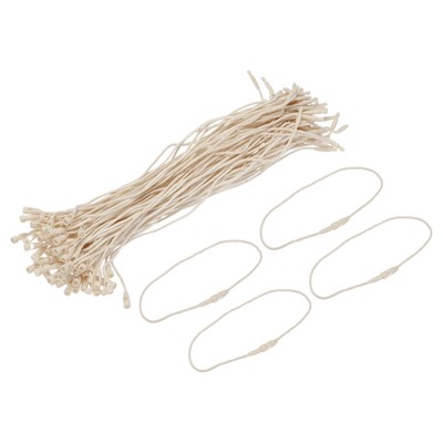 Polyester Rope Hang Tag String Snap Lock,190mm,1mm 100 Pcs,Beige | eBay