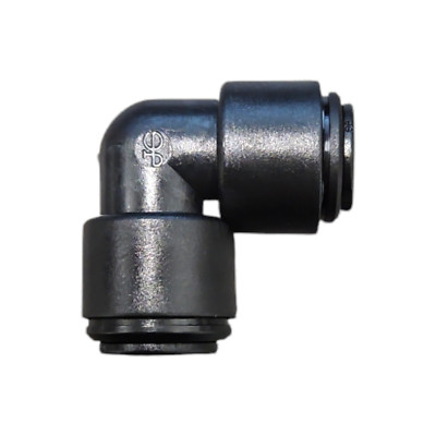 John Guest PM211008E Black Reducing Elbow Connector Size 10MM x 8MM